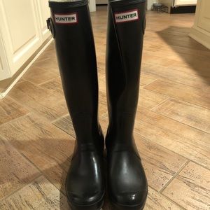 Hunter original tall rain boots